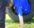 Really funny gary rolling down a hill