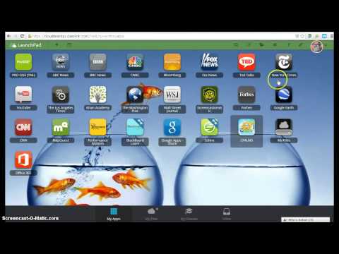 how to organize launchpad