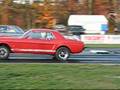 65' Mustang at Beaver Springs Dragstrip