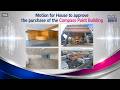 Live Audio: MPs discuss the purchase of the Compass Point Building