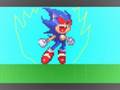 Goku goes SSj4(Sonic turns Kaios)