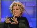 Bette Midler on Arsenio Hall Show part 4 of 5