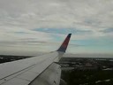 B737NG Transavia landing Schiphol (AMS)