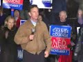 Ned Lamont at New Haven Rally
