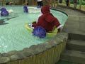 Weihnachtsmann macht Funsport