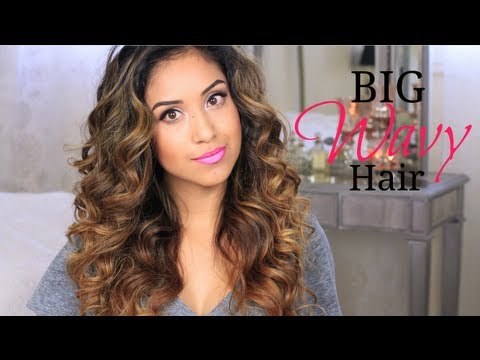 Big Wavy Hair Tutorial + Give-a-way!