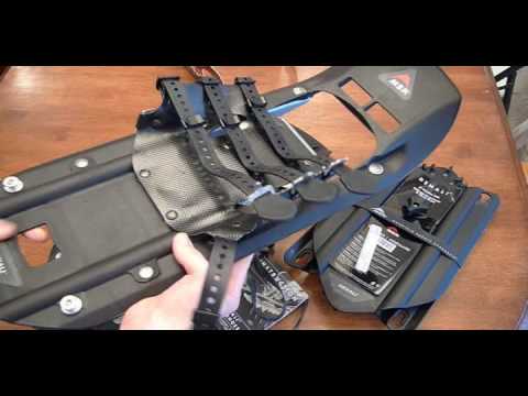 how to fasten msr snowshoes