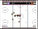 it's russia versus sweden in ice hockey for the nintendo entertainment system. this was definately a close match with an unexpected victory.
