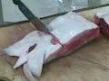 Preparing A Stingray Or Skate Fish
