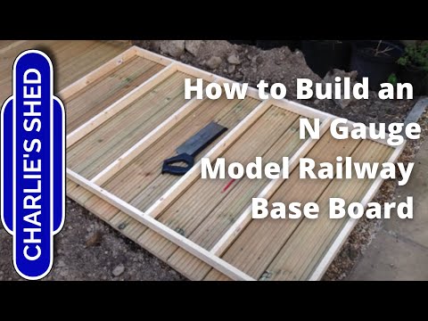 how to build an n gauge railway