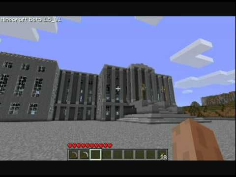 how to build the us capitol in minecraft