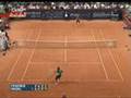 Tennis - Roger Federer vs. Rafael Nadal - amazing point!