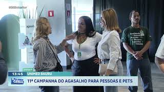 Unimed Bauru: 11ª Campanha do Agasalho para pessoas e pets