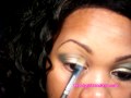 Holiday look 3: Half Baked & Homegrown (Using Urban Decay Book Of Shadows Vol. 2)