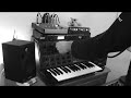 Korg MS-10 with lexicon delay II