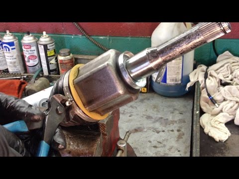 how to fix an axle leak