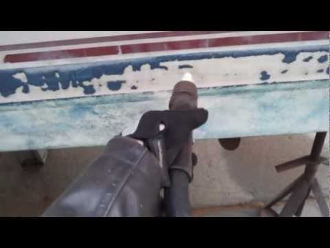 how to remove paint n grain