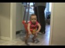 Baby Chases Her Tail