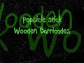 Popsicle Stick Barricades