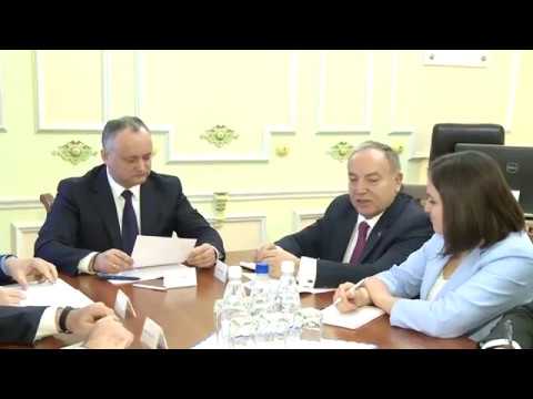 Президент страны Игорь Додон провел встречу с Полномочным и Чрезвычайным Послом Республики Турция в Молдове Хулуси Кыличем