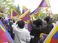 [JAPAN] FREE TIBET demo in Nagano torch relay