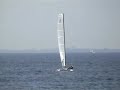 Two pros and one student sailing A-cat! Enjoy