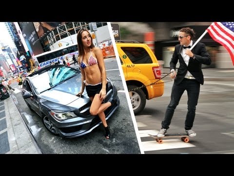 The Mercedes-Benz CLA (a car commercial)