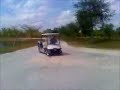 Drift with golf car in da Zoo !!