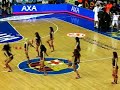 Cheerleaders en el Palau Blaugrana