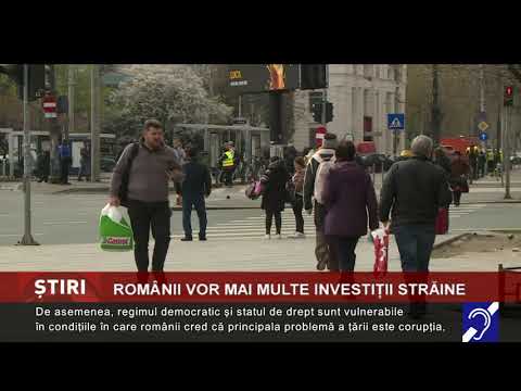 Românii vor mai multe investiții străine