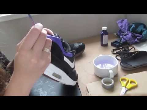 how to dye adidas trainers