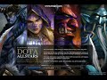 Drow Ranger and Omniknight