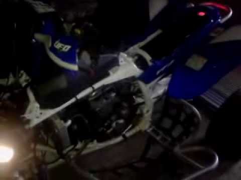 how to remove yfz 450 engine
