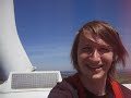 On top of a wind turbine On top of a wind turbine
