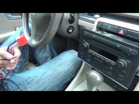 GTA Car Kits – Audi A4 2002-2005 install of iPhone, iPod and AUX adapter for Symphony stereo
