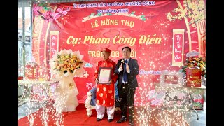 Lãnh đạo Tỉnh và thành phố chúc thọ cụ cao niên