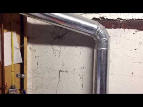 how to vent gas dryer