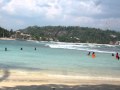 Unawatuna Beach Strand am Westende Sri Lanka