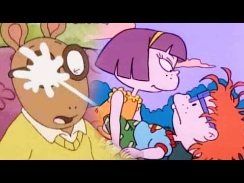 10 Most Inappropriate Cartoon Episodes To EVER Air!