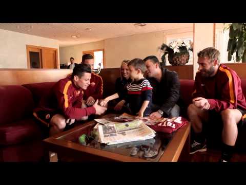 AS Roma joins Telethonitalia to be with young Alessio #ognigiorno