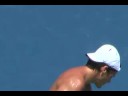 08 03 08 Marat Safin and Tommy Haas practice EEE