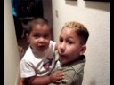 Petey and Tommy sing Happy Birthday to Justin