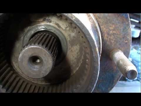 how to remove u joint from front axle