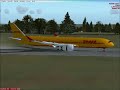 EAST MIDLANDS DHL A350-900F FSX