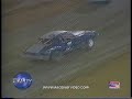 Dirt track car looses tire (RealTV clip)