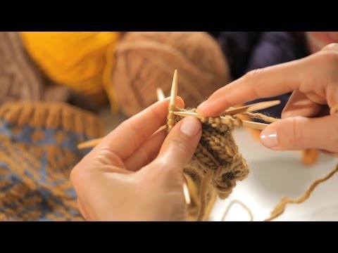 how to attach yarn to fabric