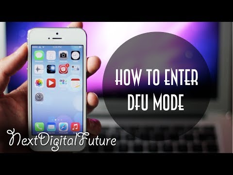how to turn ipad into dfu mode
