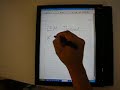 IBM x40 tablet-writing IBM x40 tablet-writing