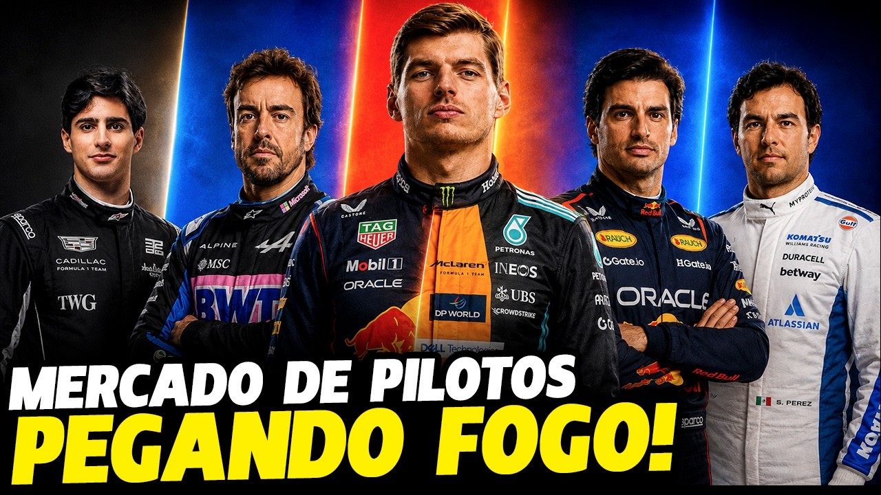 MERCADO PEGANDO FOGO E BOAS NOTÍCIAS PARA O BRASIL E NEWEY ABRE O JOGO SOBRE HORNER  | FÓRMULA 1