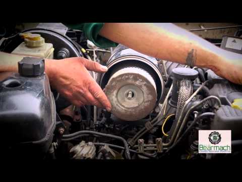 Replacing a standard air filter – The Fine Art of Land Rover Maintenance –